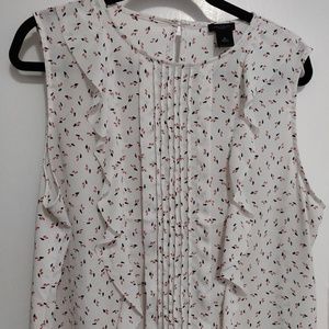 EUC Ann Taylor Factory Ruffled Top (Size X-Large)